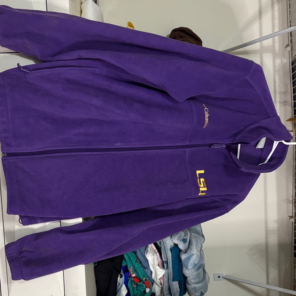 Columbia Rich Purple Fleece Jacket